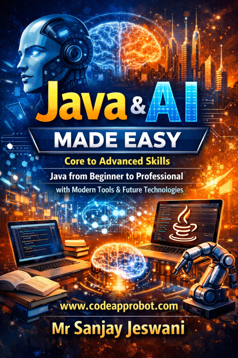 Java & AI Made Easy Core to Advanced Skills Java from Beginner to Professional with Modern Tools and Future Technologies