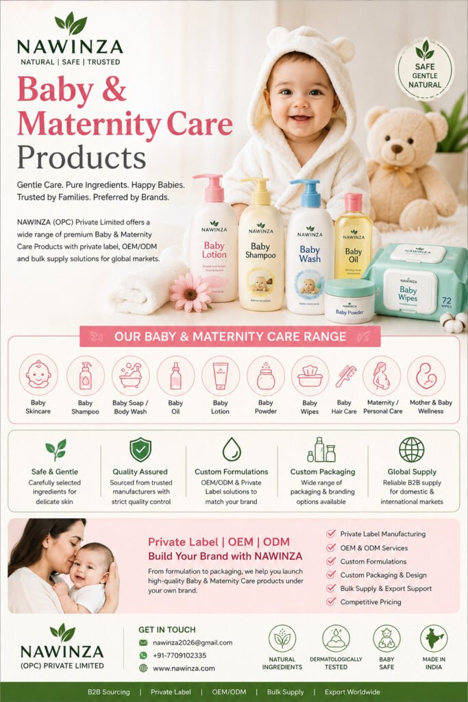 baby & maternity care products
