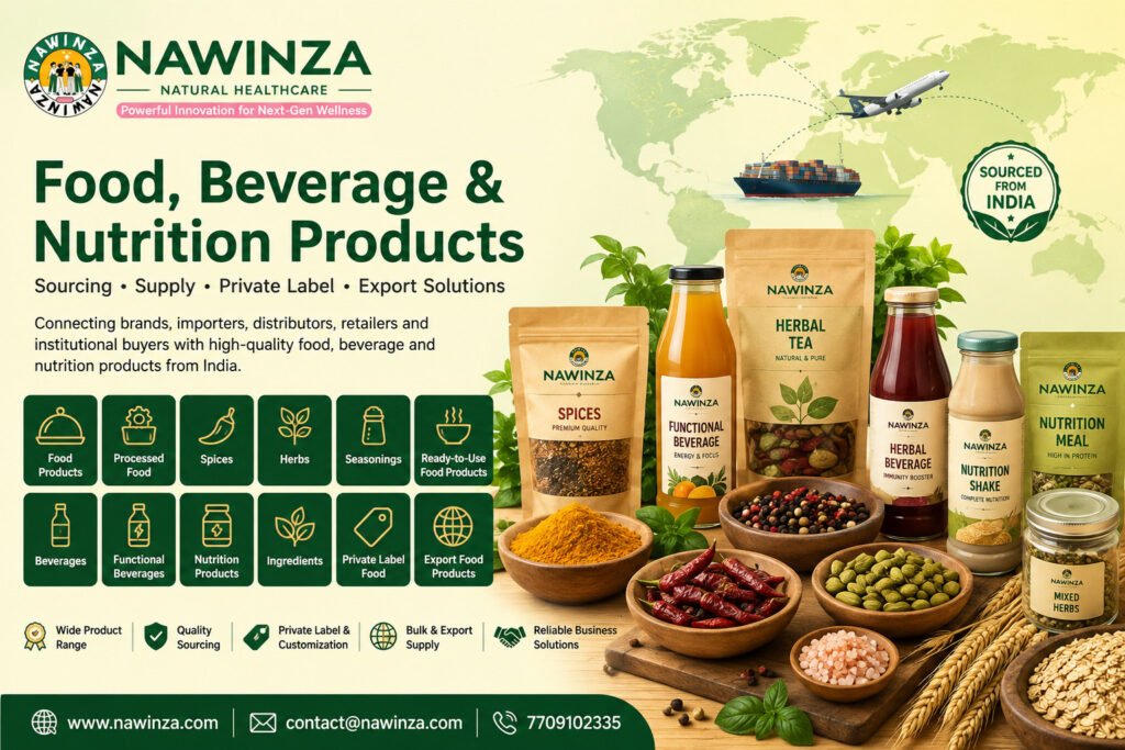 food, beverage & nutrition products