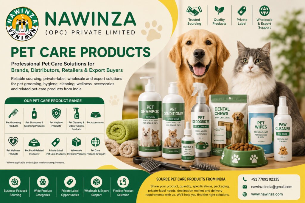 professional pet care solutions for brands, distributors, retailers & export buyers 2