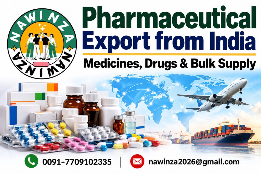 pharmaceutical export from india medicines, drugs & bulk supply​